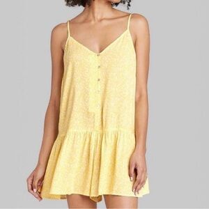 Wild fable Yellow Romper XXL